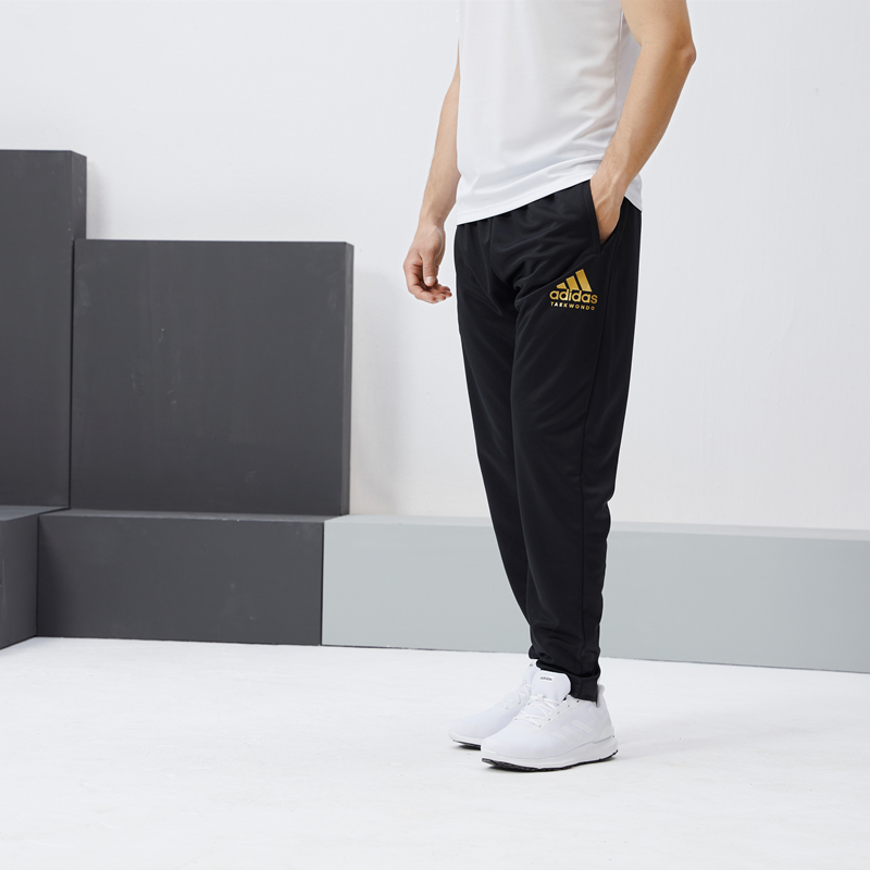 ADIDAS阿迪达斯春夏运动长裤男款薄款休闲直筒小标裤子TR71SS-BG