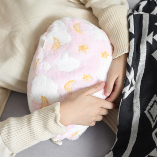 汤婆子热水袋女加厚注水暖手壶暖肚子暖被窝可爱暖脚壶冲水暖水袋