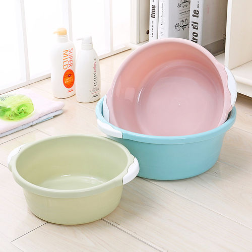 圆形加厚脸盆家用洗塑料