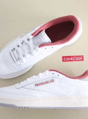 Reebok锐步Club C 85女经典复古小白鞋运动休闲板鞋GX3686/EG5984