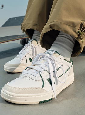 Reebok锐步LT Court男女经典复古休闲小白鞋时尚百搭街头滑板鞋