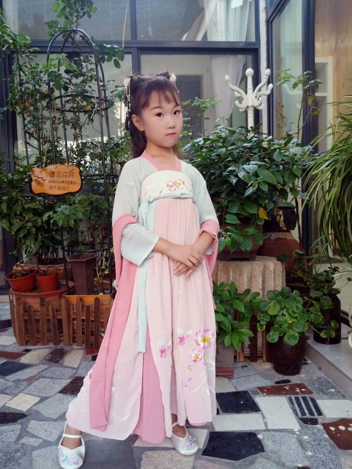 古装仙女飘逸公主风襦裙表演服