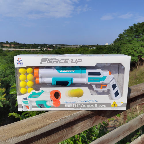 男孩礼物弹性软球弹多功能玩具枪