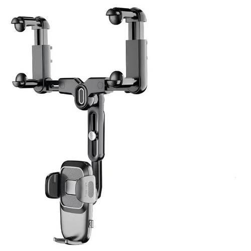 第九代车载汽车后视镜倒后镜支架导航可伸缩多功能手机支架