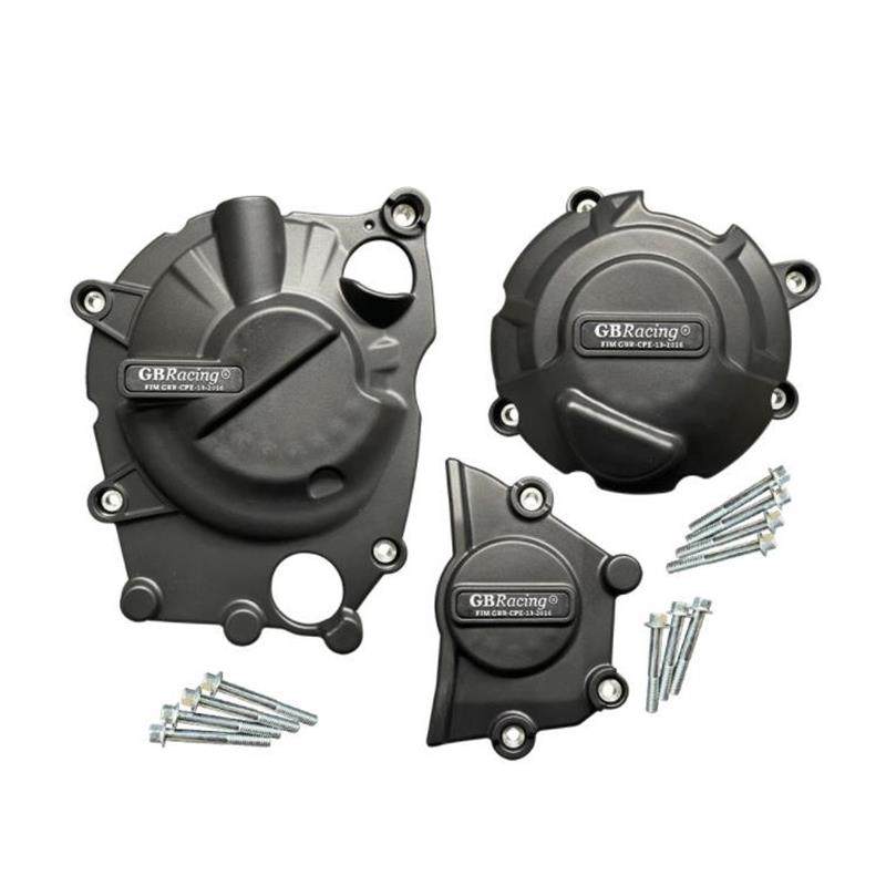 适用 川崎ZX-4RR Ninja ZX-25R 20-22 改装 发动机防摔保护罩边盖