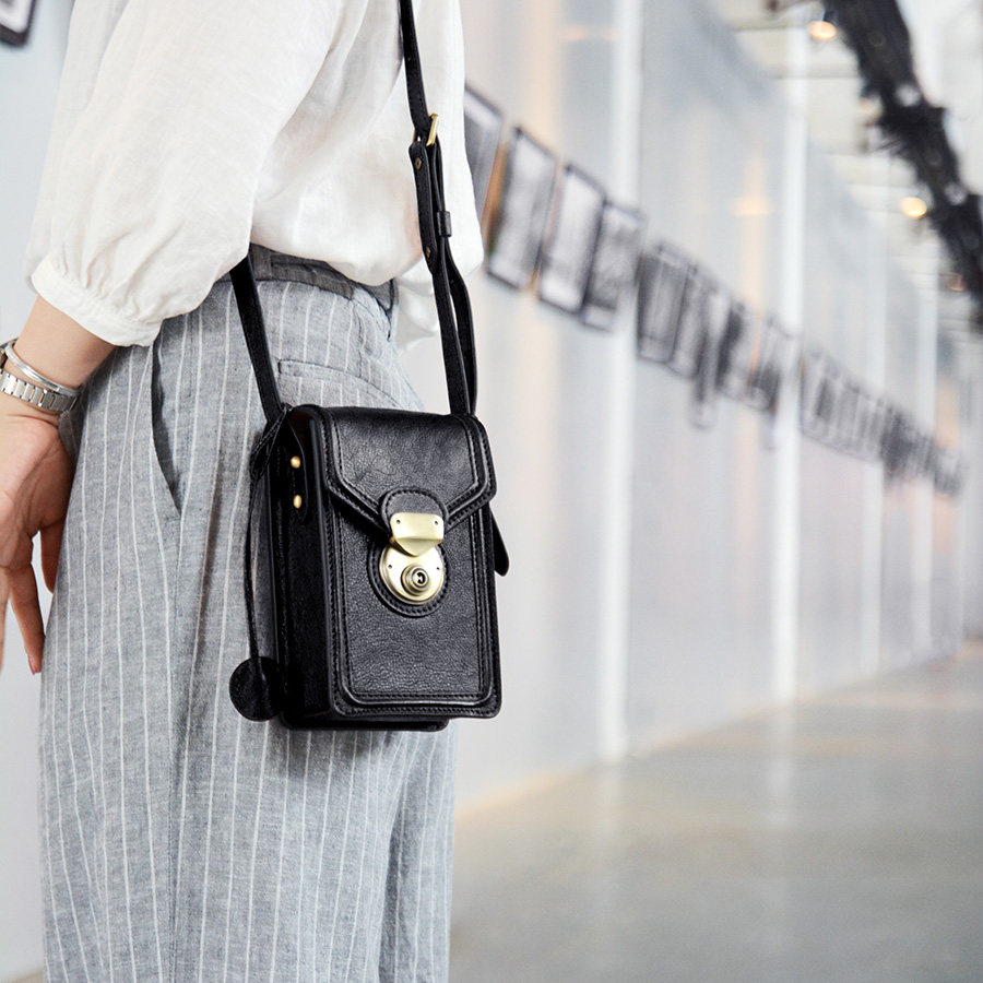 牧石手工定制真皮女士进口头层牛皮ins斜挎包日式复古单肩小方包,箱包皮具/热销女包/男包,小方包,淘宝优惠券,粉丝福利购,淘宝优惠卷