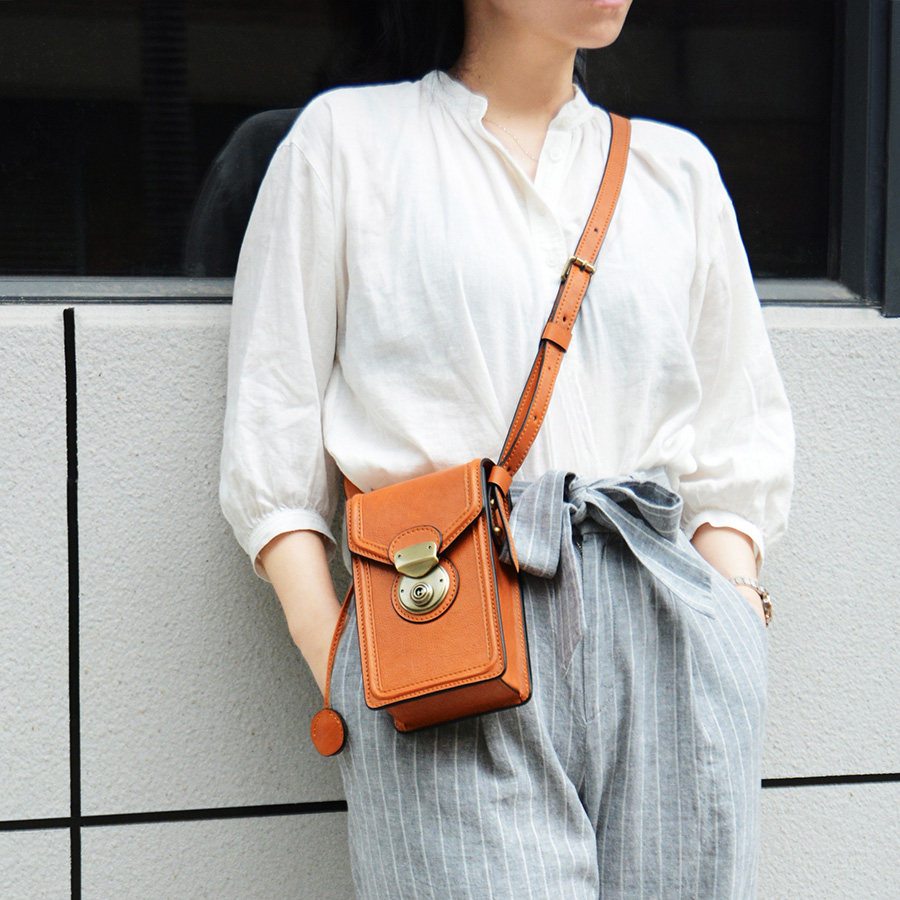 牧石手工皮包定制包包小众斜挎小包女真皮手机包复古小方包盒子包,箱包皮具/热销女包/男包,小方包,淘宝优惠券,粉丝福利购,淘宝优惠卷