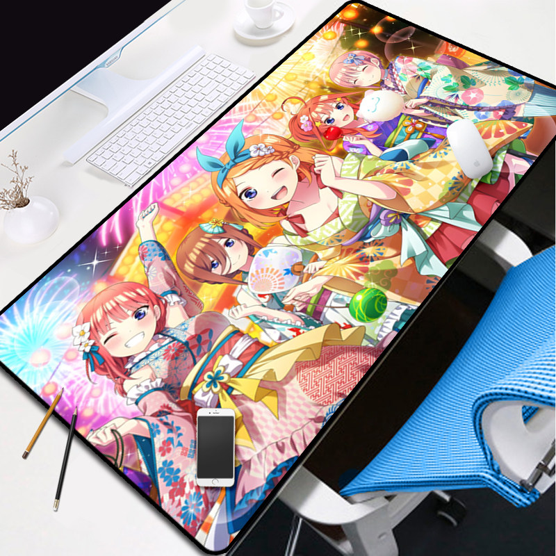 五等分的新娘花嫁动漫周边鼠标垫