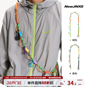 江南先生NewJNXS 男女搭配伞绳 运动户外撞色潮流设计彩色编绳夏季