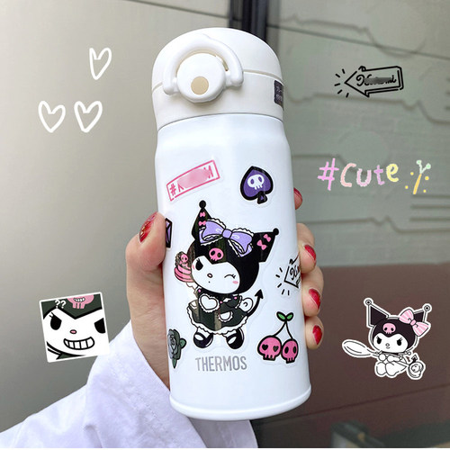 防水水杯贴纸保温杯装饰卡通