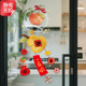 新年静电贴春节装 饰2026马年厨房玻璃门窗花贴纸贴画乔迁新居布置