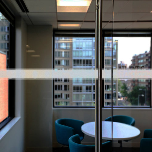 定制玻璃门防撞条公司腰线贴广告