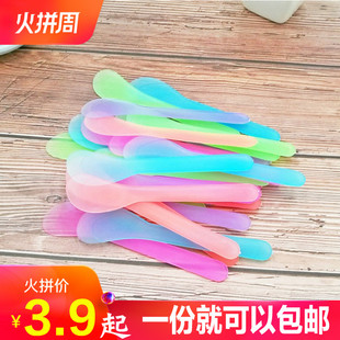 DIY美容面膜碗面膜刷和刷子自制搅拌棒搅拌板刮毛板调膜体膜棒勺