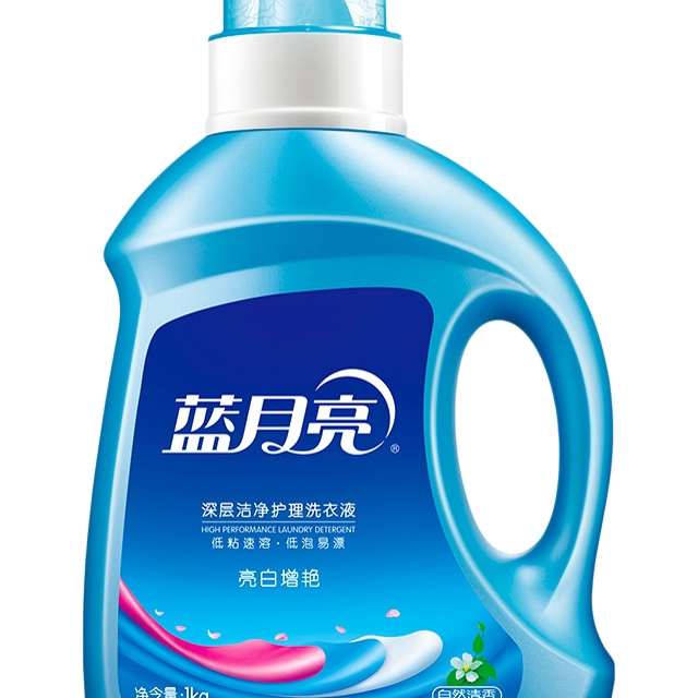 亮白洁净护色洗衣液蓝月亮