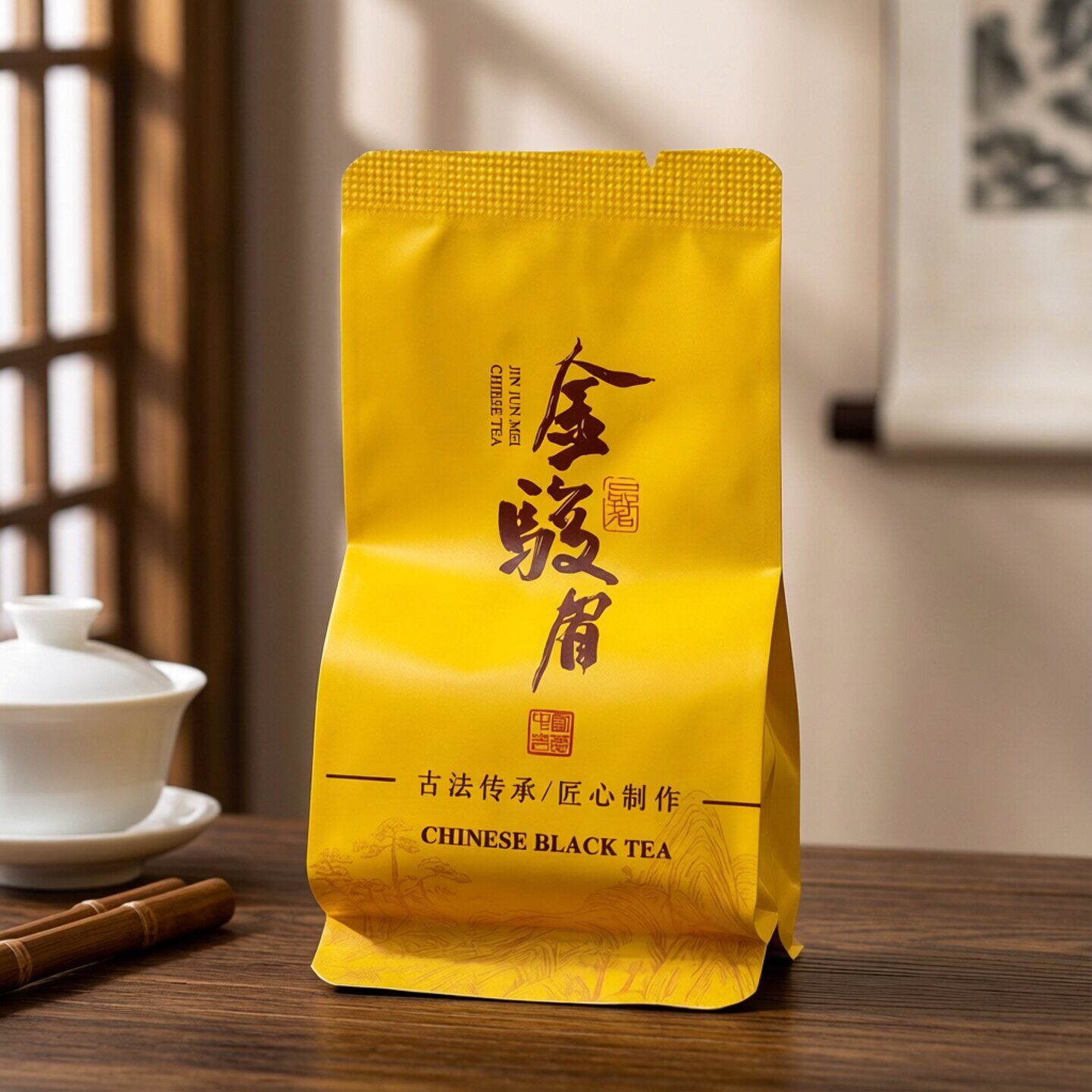 2026单芽春茶金骏眉新款芽中芽红茶武夷红茶茶叶250g蜜香黄芽