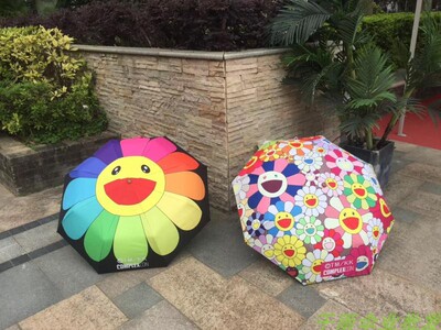 全自动五折防晒太阳伞三折黑胶