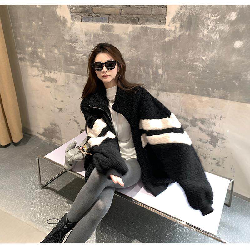 羊羔毛绒加厚立领开衫外套女秋冬季韩版大码宽松保暖加厚外穿外套,女装/女士精品,常规大码外套,淘宝优惠券,粉丝福利购,淘宝优惠卷