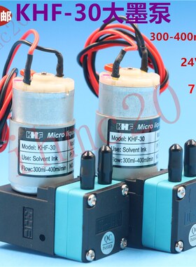 KHF-30乐彩彩神奥威猎豹精工喷绘机写真机大墨泵24V7w抽墨/供墨泵