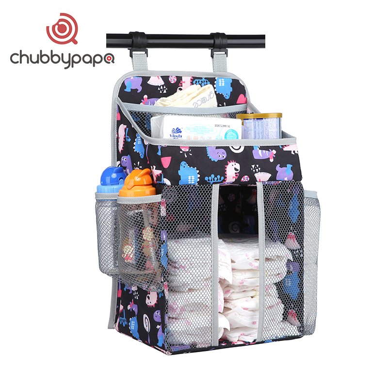 婴儿床挂挂袋收纳床头挂包床边置物架尿布收纳袋bb收纳袋尿片