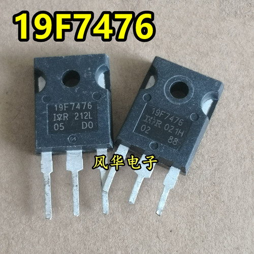 大功率电源三极管 19F7476 原装进口拆机 场效应MOS管 14A 500V