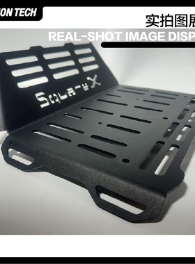 LT改装 新大洲本田SQUARE X125用铝合金户外前行李架置物架行李板