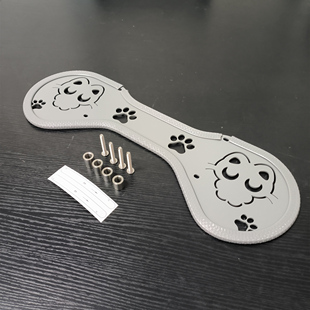 FT改装极核电动MO1i专用加宽脚踏拓展脚踏板可爱女生猫猫舒适脚踏