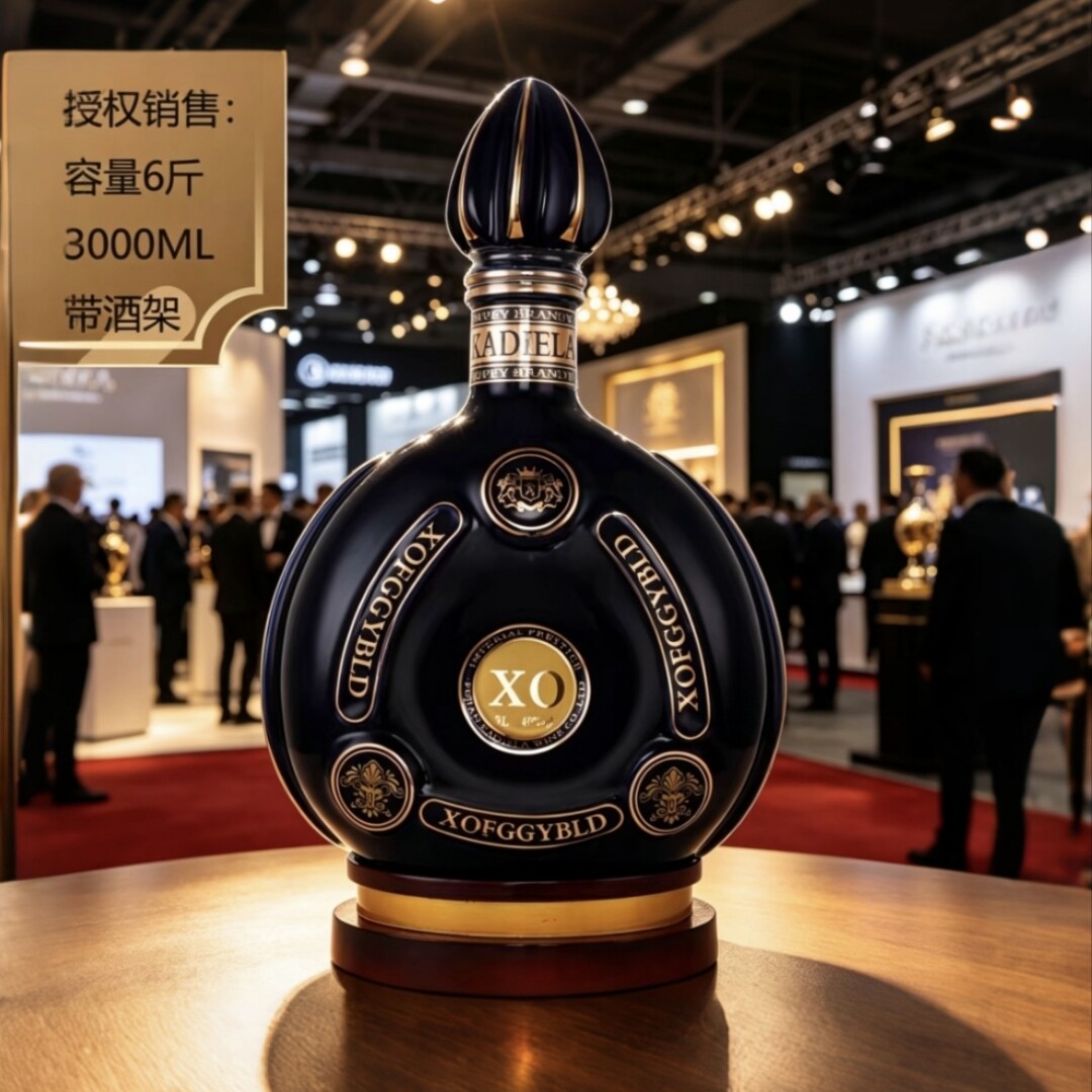 珍藏版XO洋酒 卡爹拉白兰地3L 法国原液进口礼盒装 6斤大瓶
