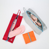 套鞋 装 罩 袋鞋 包收纳包袋子打包神器防尘拖鞋 鞋 子收纳袋旅行便携鞋