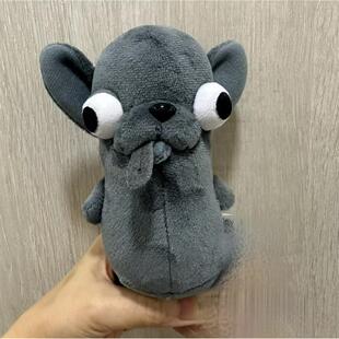 呆萌吉娃娃小狗公仔挂件黑色白色搞笑创意狗狗玩偶礼物