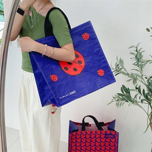 (几块钱一个袋子)工厂库存编织防水搬家袋购物袋环保袋大单肩包