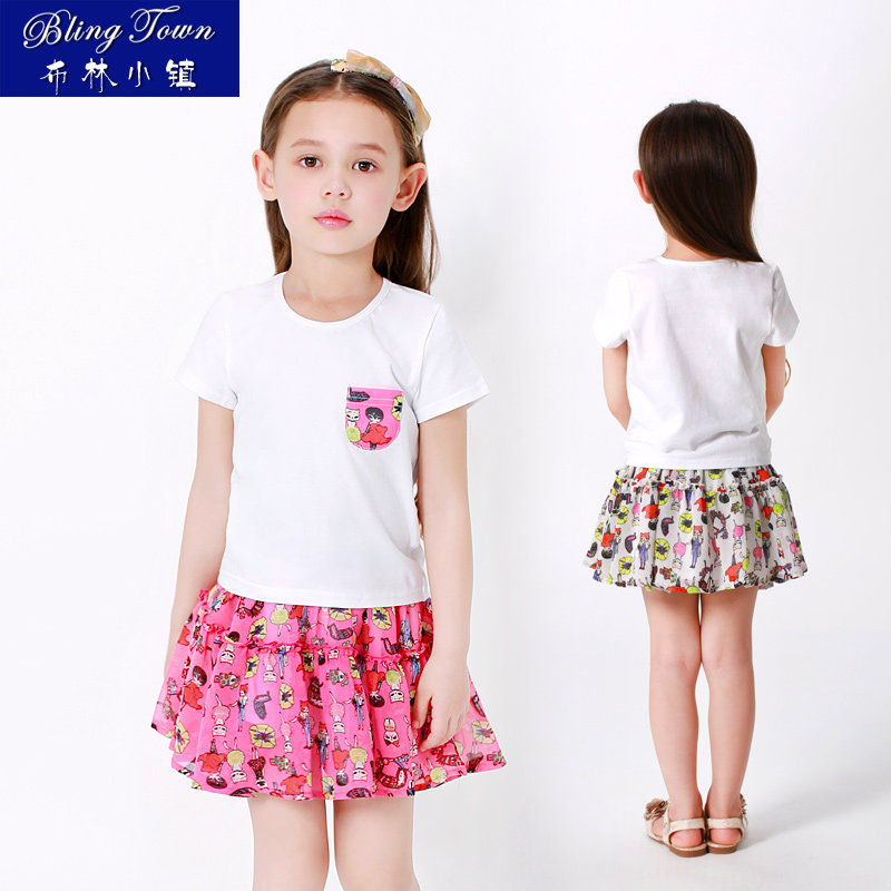 Jupe pour fille BLINGTOWN en polyester - Ref 2052657 Image 1