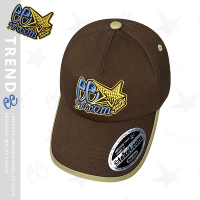 韩国潮牌teket字母棒球帽子男女