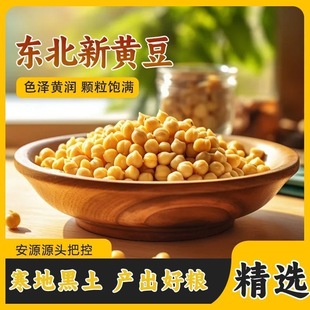 随机 黑龙江东北特大粒黄豆食品45斤商用豆腐豆浆豆皮豆制品 包装