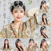 景区头饰原创手工重工发饰西域发箍国风少数民族苗族 新款 凤仪