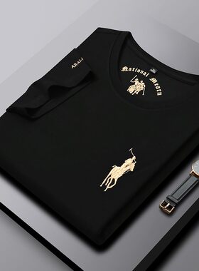 皮尔卡丹冰丝凉感速干POLO衫男