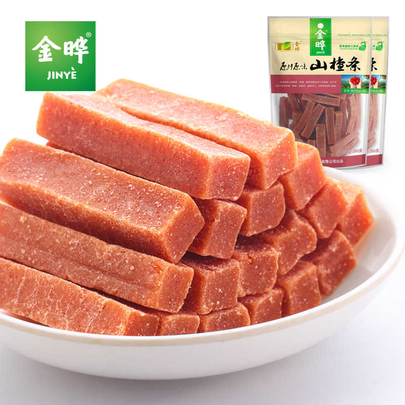 金晔350g*2袋原汁原味制品山楂条