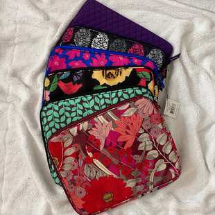 Vera bradley 防水手拿14寸电脑内胆包轻便旅行电脑保护套