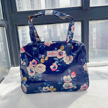 Cath kidston纯原碎花图案防水油布印花大容量手提包 旅行包
