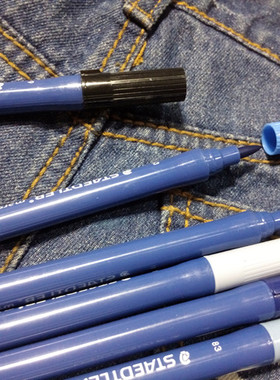 施德楼3000duo牛仔裤面料点色补色上色服装布料修整画纱笔2盒包邮