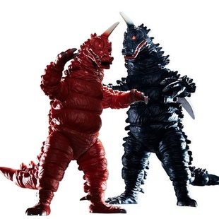 万代 PB终极发光奥特曼扭蛋 雷欧 黑红基拉斯 双子 孪生怪兽 模型