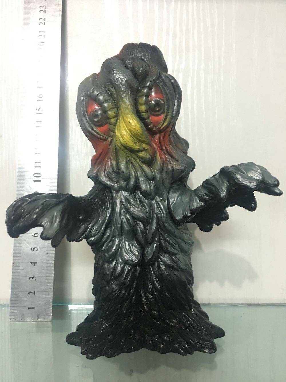 万代模型 怪兽软胶 哥斯拉对黑多拉 公害怪兽 黑多拉 20cm 超稀有