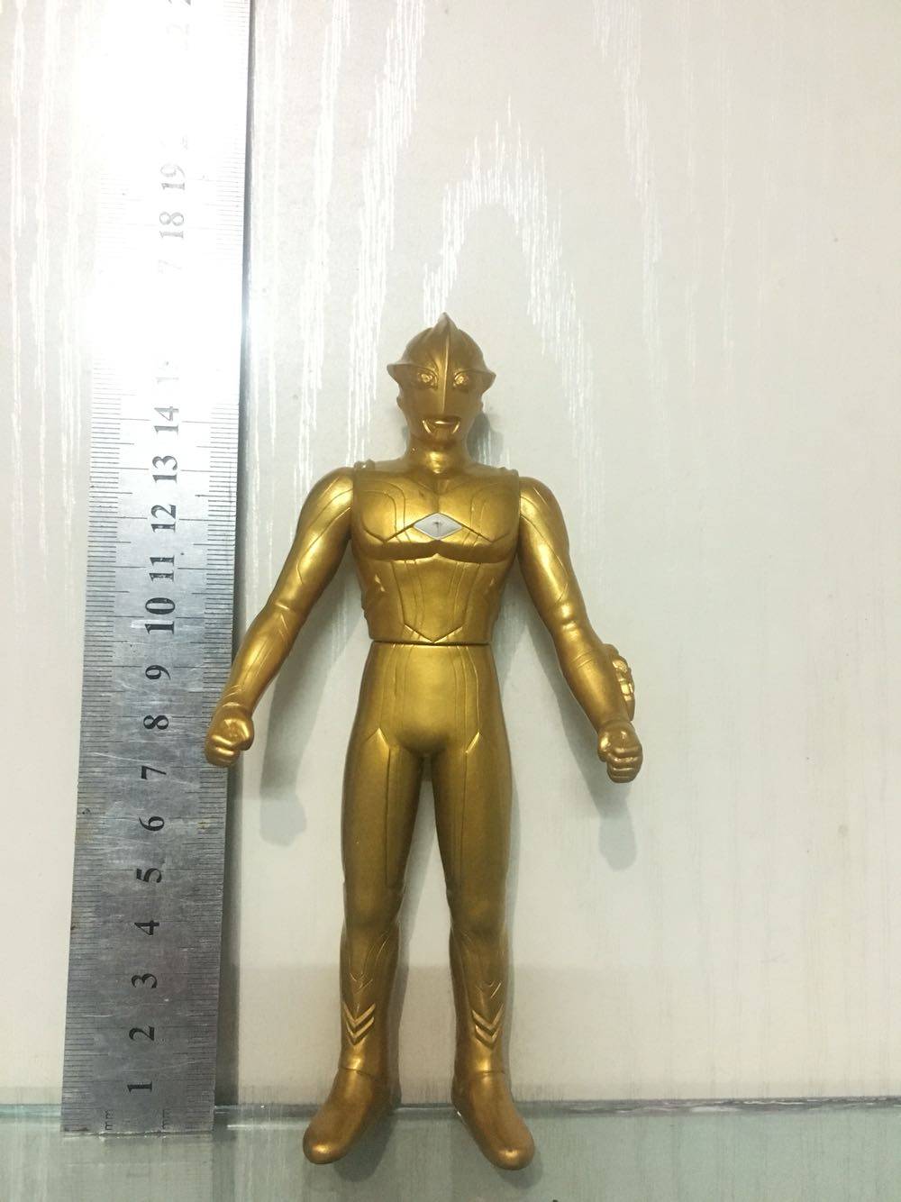 万代模型 奥特曼软胶 限定 黄金梦比优斯奥特曼 17cm系列 稀有