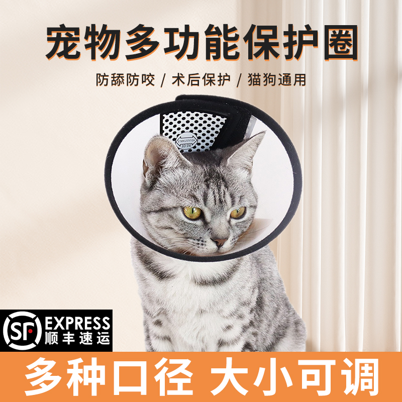 伊丽莎白圈狗狗猫咪项圈脖套