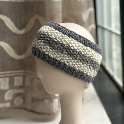 冬季羊毛发带女尼泊尔加绒保暖青年空顶帽复古百搭休闲针织头带