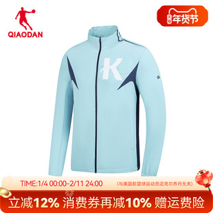 强风吹拂联名I中国乔丹梭织风衣男2025新款大K立领跑步训练外套男