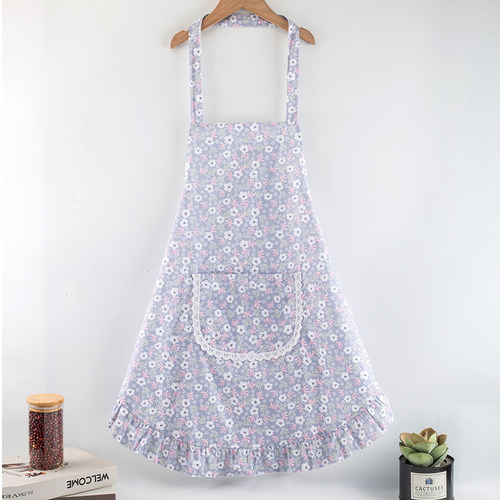 全棉长身双层防水围裙