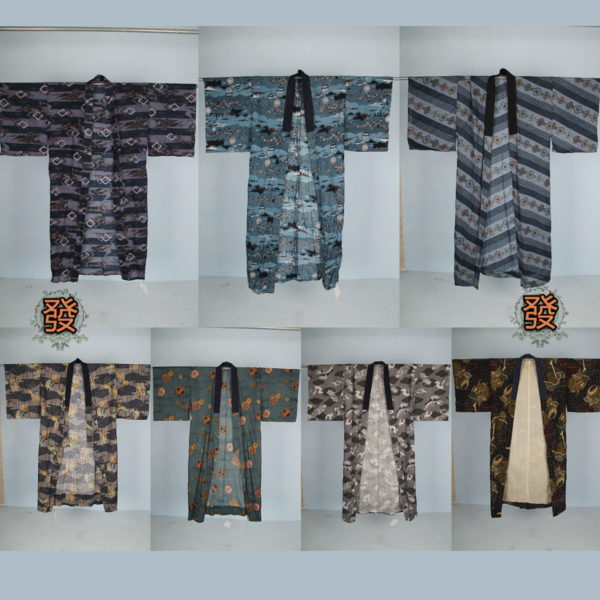 vintage风古着日本和服舞台装