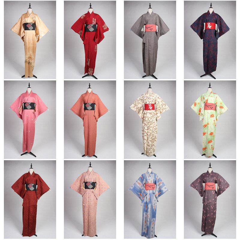 HF93古着日本制传统民族服饰写真表演男女装vintage中古和服外套
