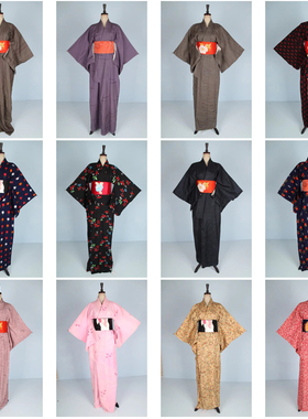 RH7古着vintage日本制传统民族服饰演出写真表演舞台外穿和服