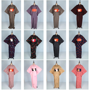 RH7古着vintage日本制传统民族服饰演出写真表演舞台外穿和服